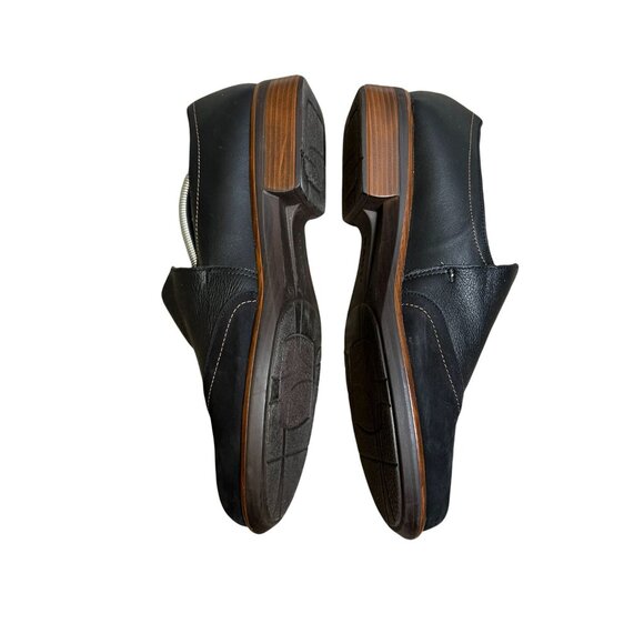 Naot Shoes Angin Loafer Womens Size 42 US 11-11.5 Black Suede Leather Slip On - Picture 4 of 14